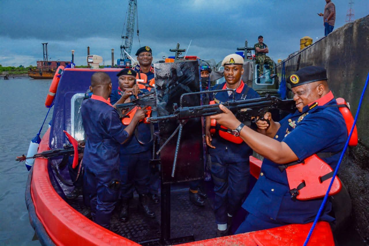 NSCDC Deploys Gunboats to Rivers, Hands Three Suspected Drug Peddlers to NDLEA