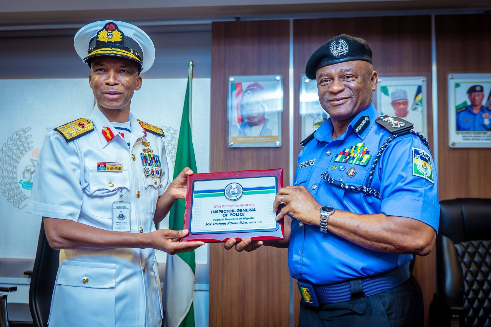 IGP Reaffirms Commitment to Police Reform, State Policing During NDC Visit