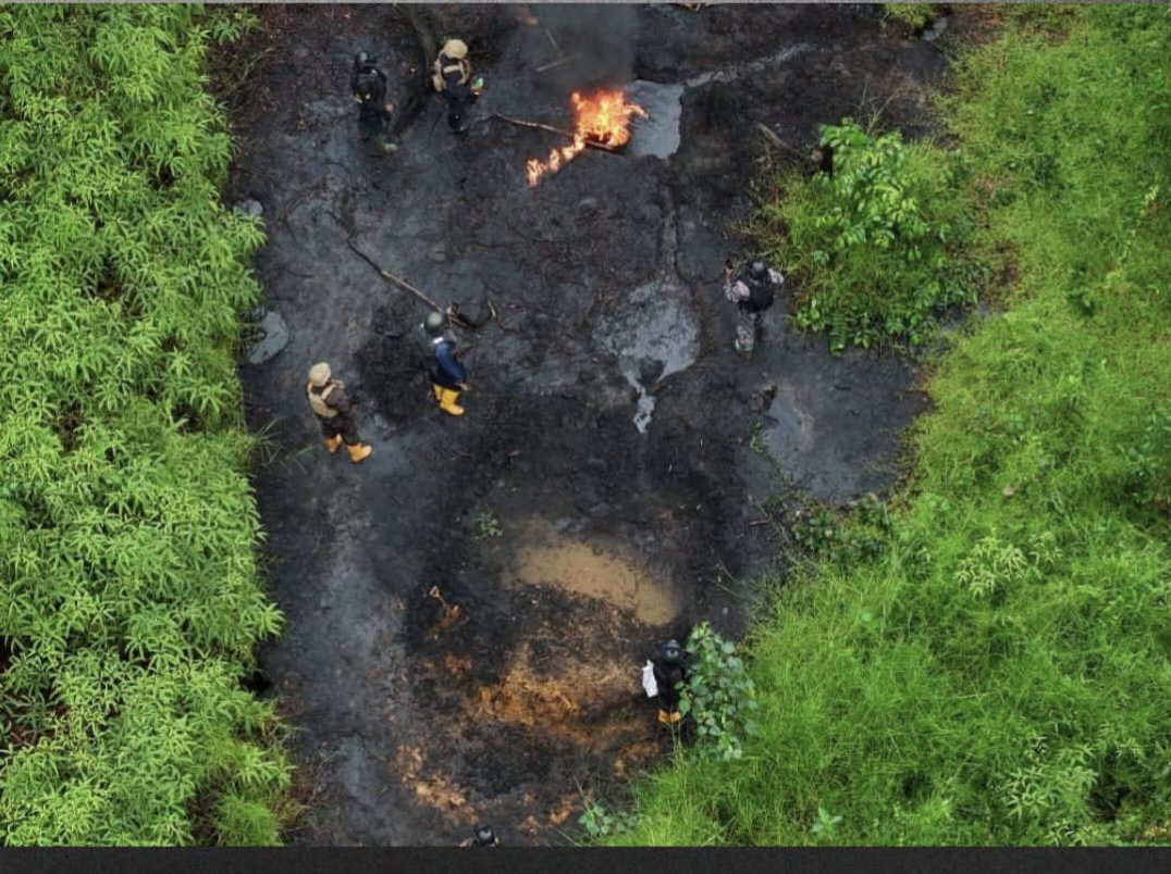 Navy Recovers 93,000 Litres of Suspected Stolen Crude in Rivers