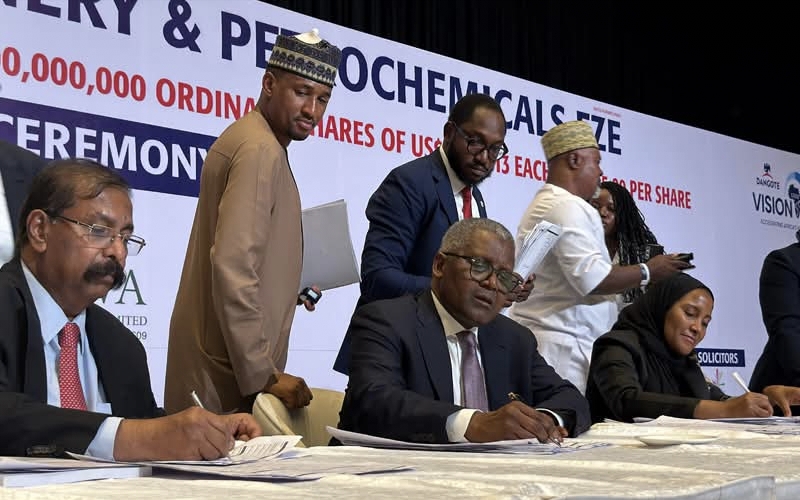 Dangote Refinery Fixes ₦5,250 Minimum for Landmark IPO