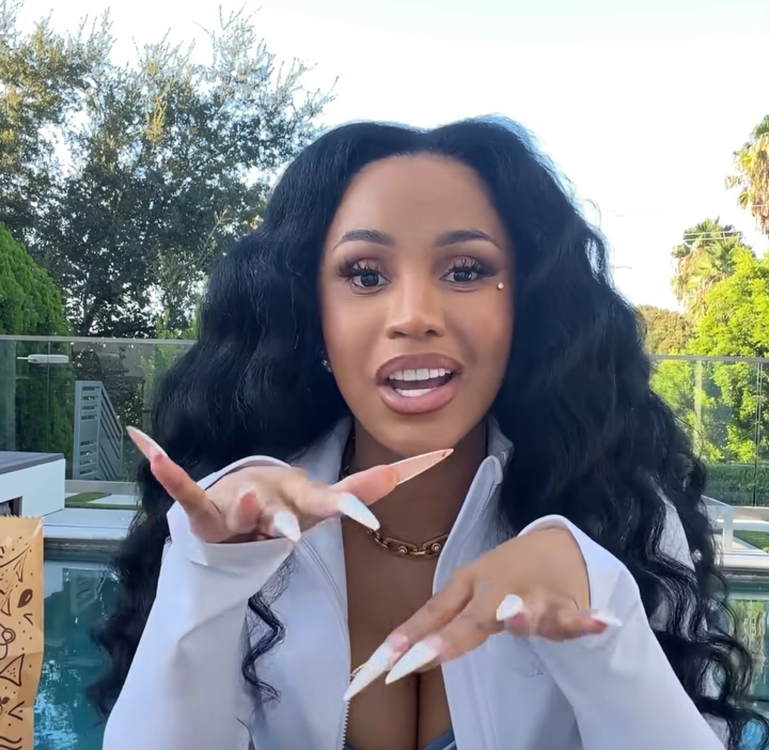 Cardi B Praises Super Eagles Star Okoye, Sparks...