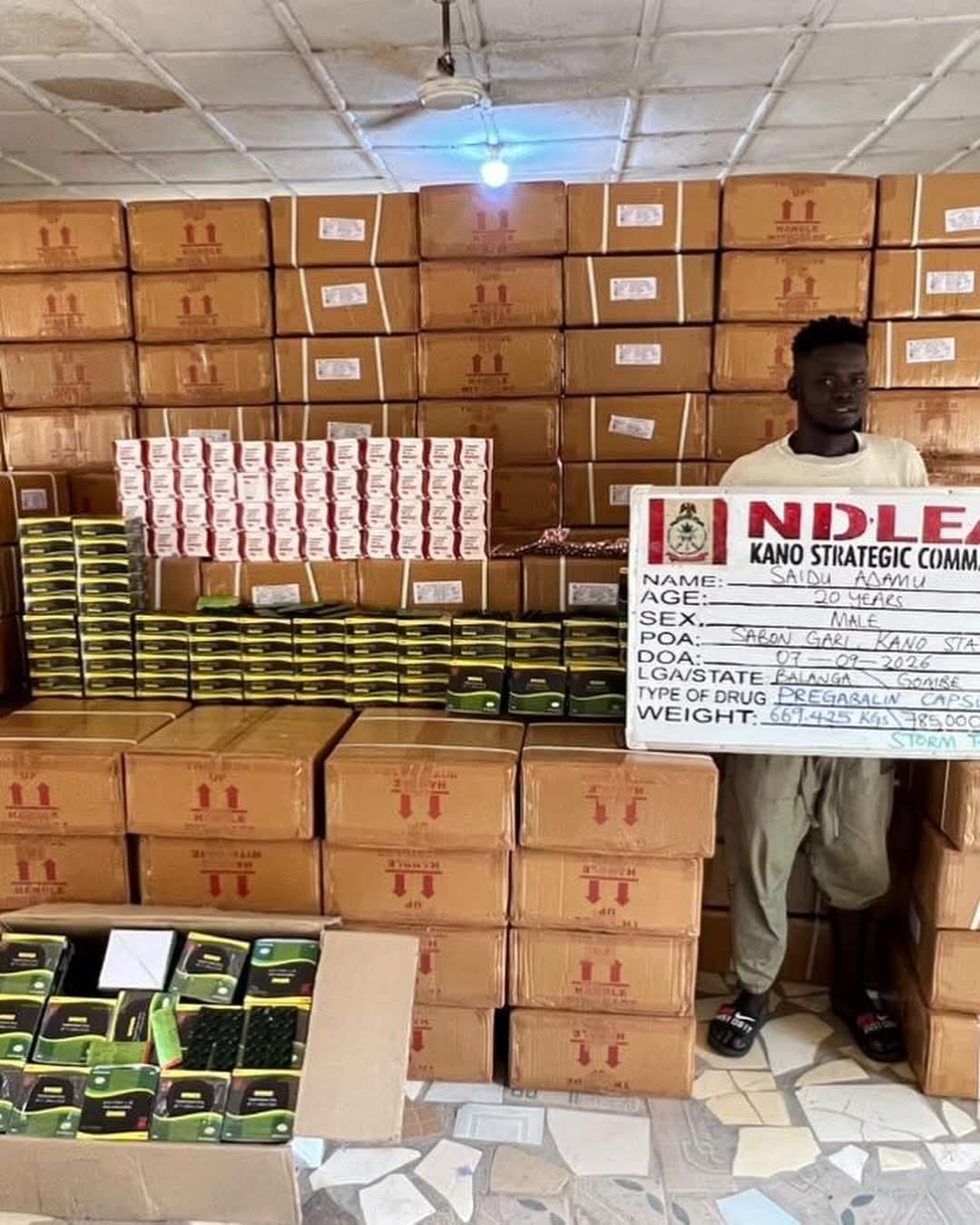 NDLEA Warns Nigerians Over Drug-Laced Cargoes