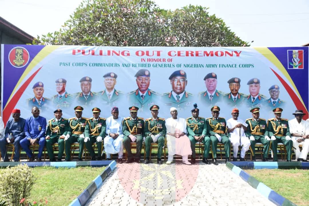 Nigerian Army Honours 10 Retiring Generals at Colourful Valedictory Parade in Lagos