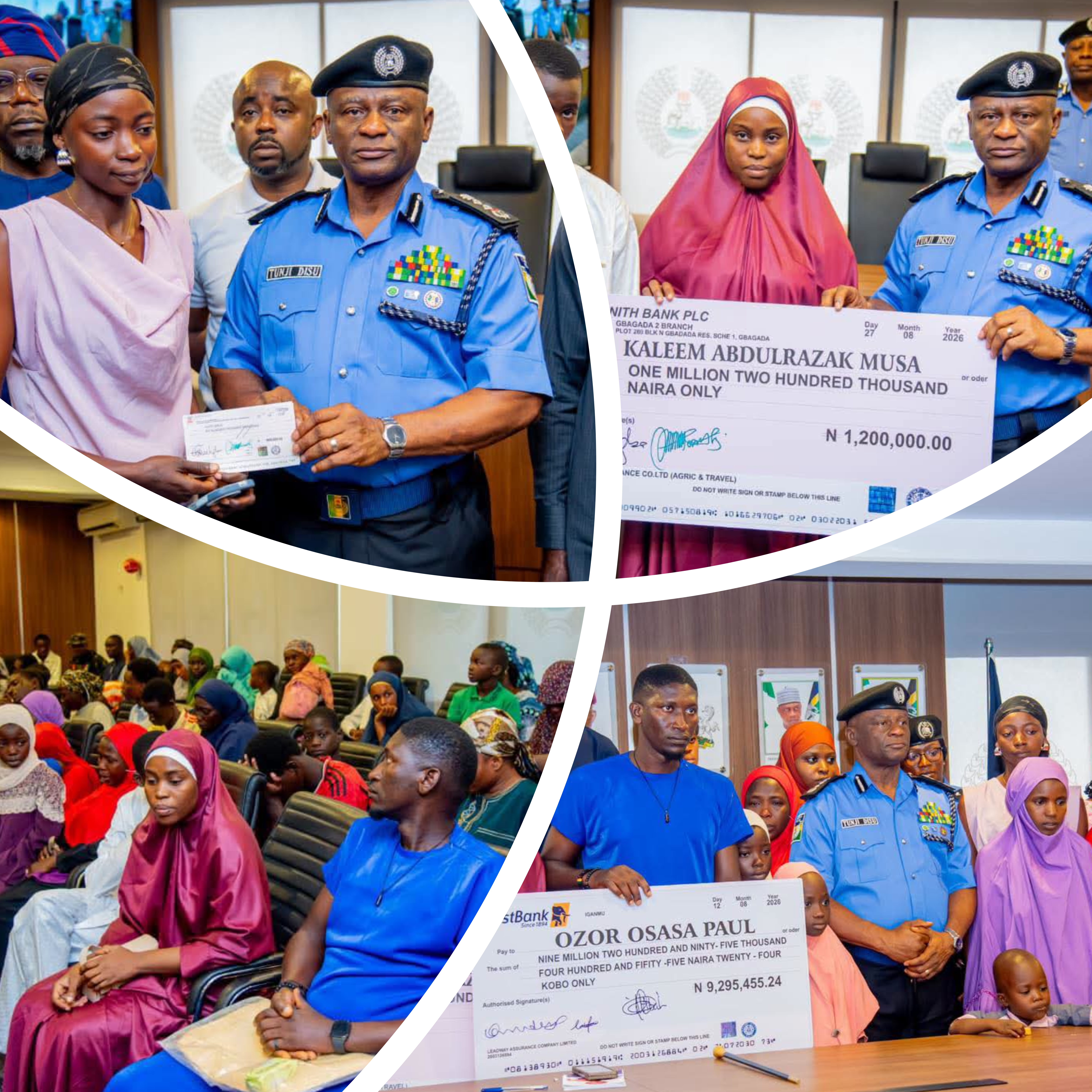 IGP Disburses ₦2.32bn Insurance Benefits to Families of Fallen Officers