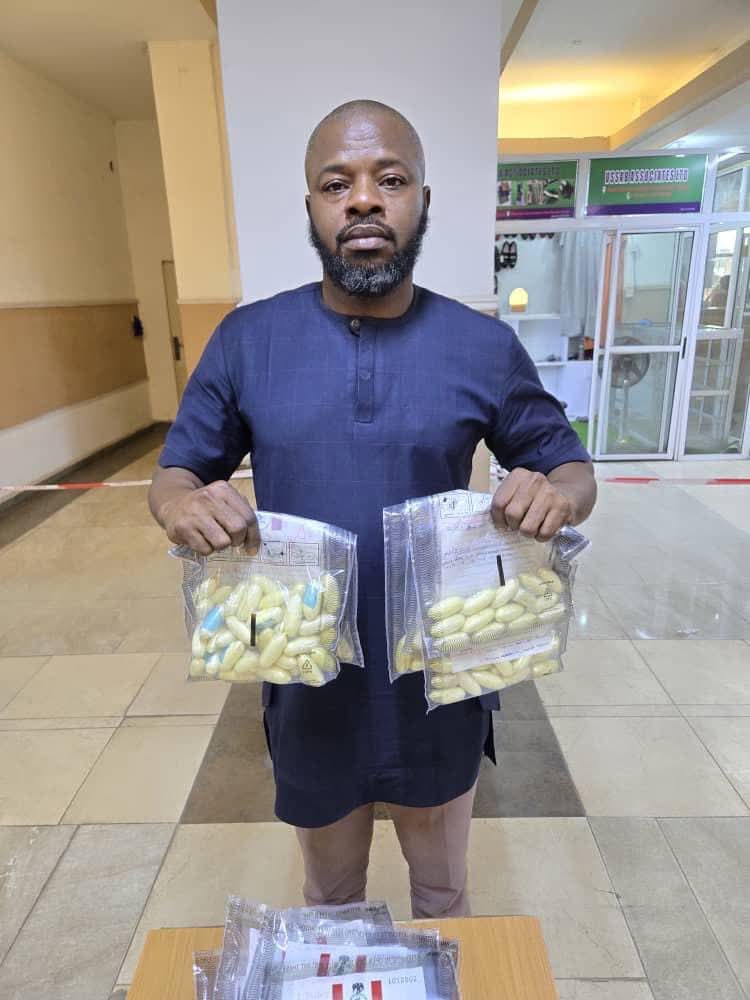 NDLEA Nabs Businessman Who Excreted 127 Cocaine Wraps