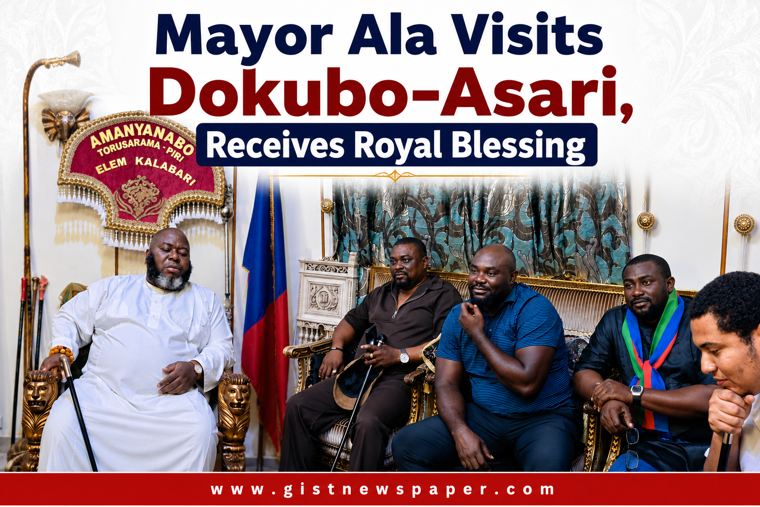 Mayor Ala Visits Dokubo-Asari, Receives Royal Blessing