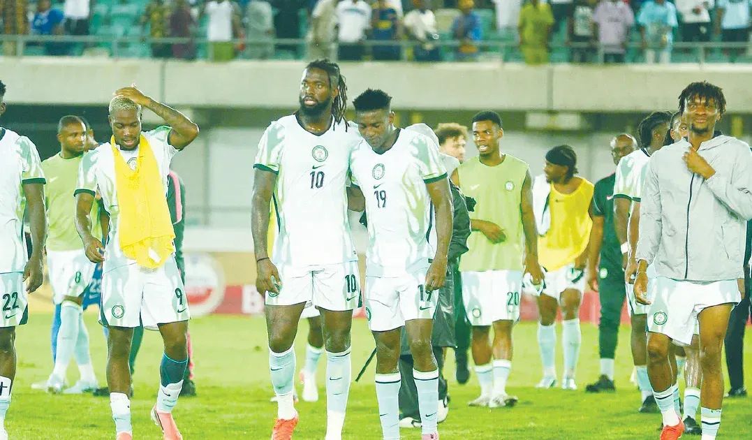 Super Eagles Suffer 3-0 Defeat in Guinea-Bissau