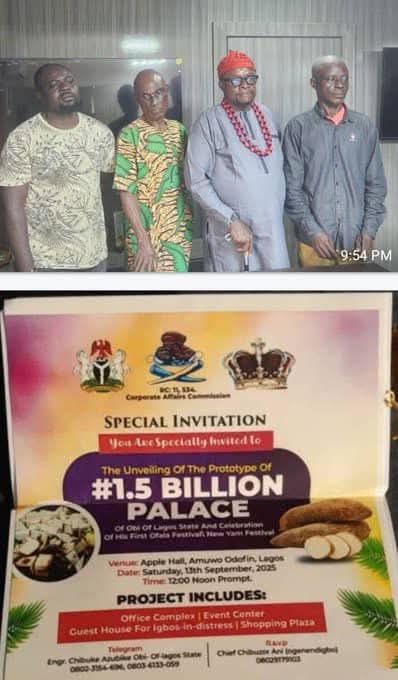 Police Arrest Self-Proclaimed “Obi of Lagos” and Three Accomplices, Foil Fake Coronation