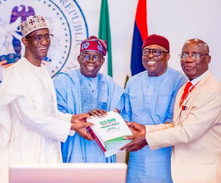 Tinubu Honours Ogoni Four, Orders Steps to Resume Oil Production in Ogoniland