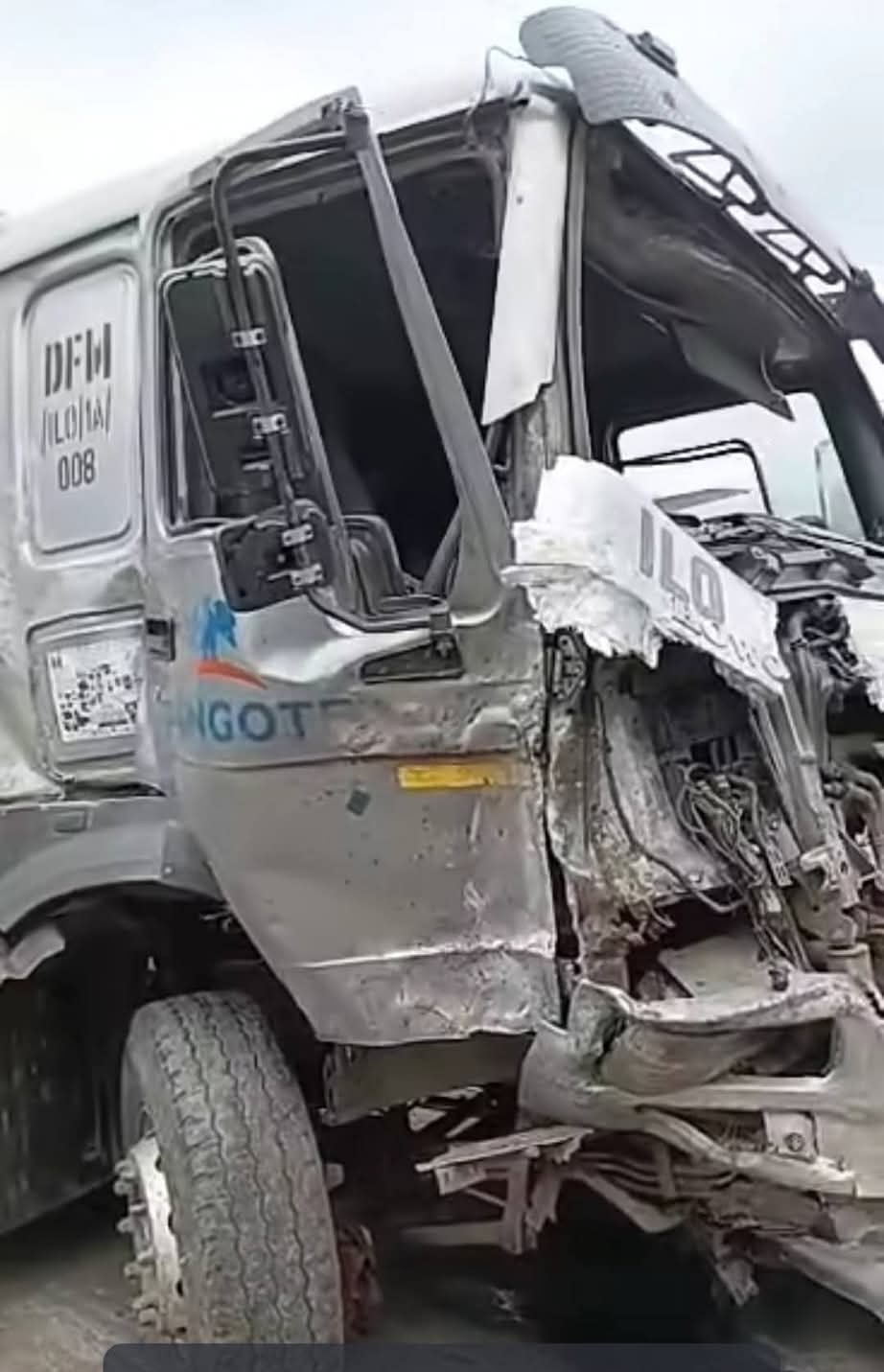 Another Dangote Truck in Fatal Crash, Family Killed in Enugu