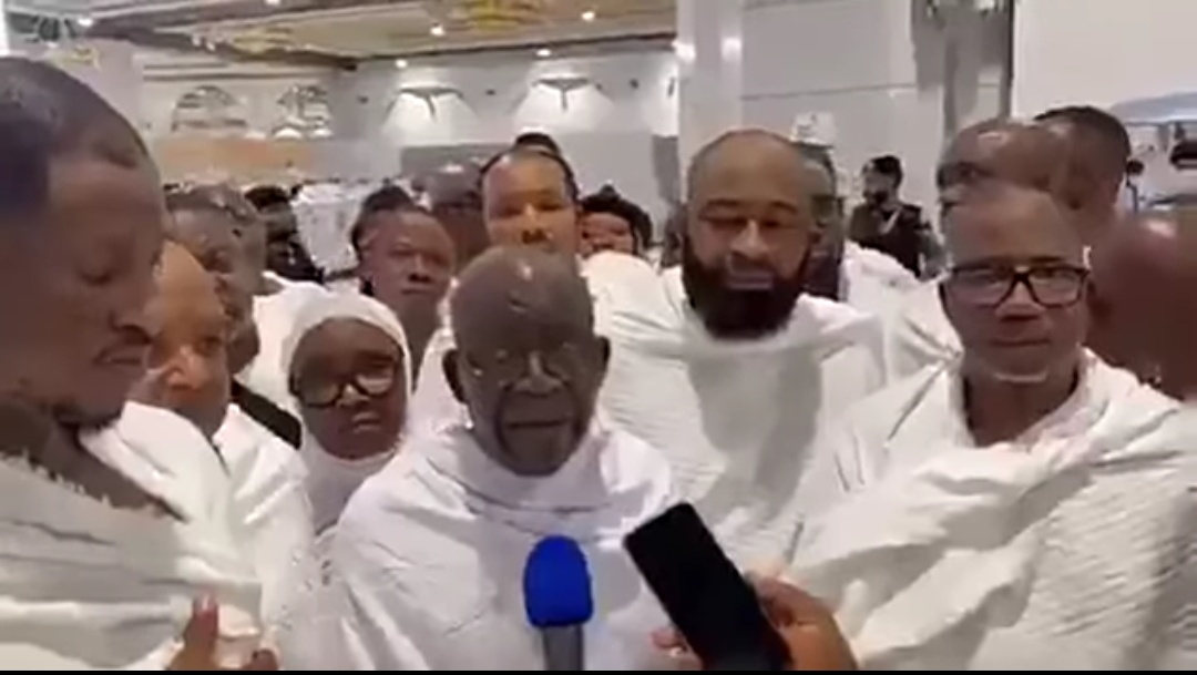 Tinubu Arrives Saudi Arabia for Umrah